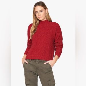NWT SANCTUARY TEDDY MOCK NECK SWEATER